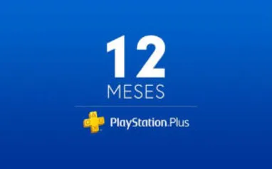 [R$ 106 AME] Playstation Plus 12 meses | R$111