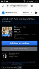 Grand Theft Auto V - R$57