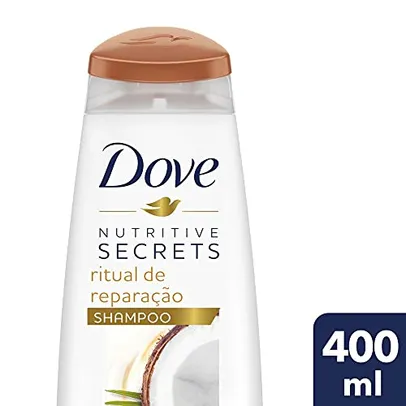 Saindo por R$ 27: [Prime] Leve 3 Pague 2 | Shampoo Ritual de Reparação Dove Nutritive Secrets Frasco 400mL | R$27 | Pelando
