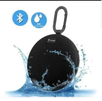 Caixa De Som Bluetooth X-craft X5 Preta 5w Resistente À Água - R$49
