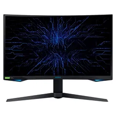 Monitor Gamer Curvo Samsung Odyssey 27 wqhd, 240Hz, 1ms, hdmi, Display Port, usb, G sync, Freesync, Premium Pro, aju