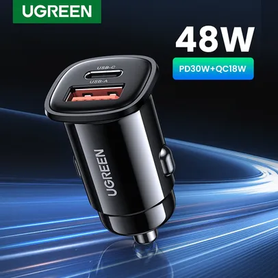 [21h] Carregador Veicular 30W Ugreen