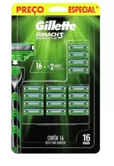 Carga para Aparelho de Barbear Gillette - Mach3 Sensitive 16 Cargas