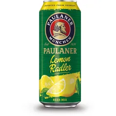 Cerveja Paulaner Lemon Radler Lata 500ml validade 31/05/2022