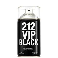 (AME R$75) Carolina Herrera 212 Vip Men Black - Body Spray 250ml
