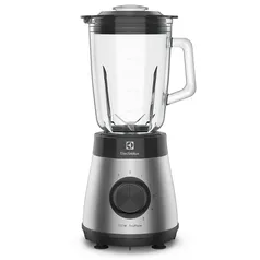 Liquidificador Electrolux 700w 1,5L Experience com Copo de Vidro e Tecnologia TruFlow™  Cor Inox Preto (EBS30)