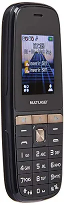 Celular Up Play Dual Chip Mp3 Com Câmera Preto - Multilaser 