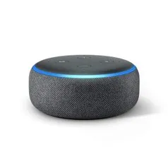 Echo Dot (3ª Geração): Smart Speaker com Alexa - Cor Preta