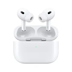 Apple AirPods Pro 2ª Geração, Com Estojo de Recarga MagSafe USB-C, Branco - MTJV3BE/A