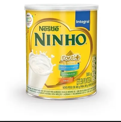 [10unid.] Leite ninho integral Lata 380g | R$12