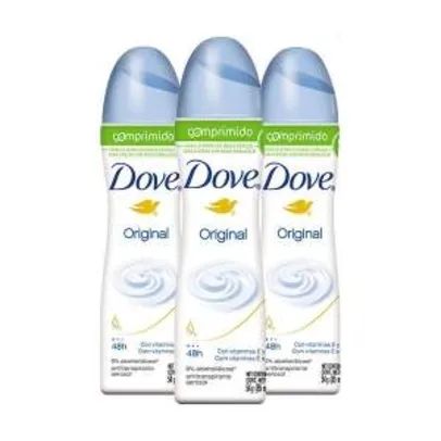 [Netfarma] Kit Desodorante Dove Original Aerosol Comprimido - R$32