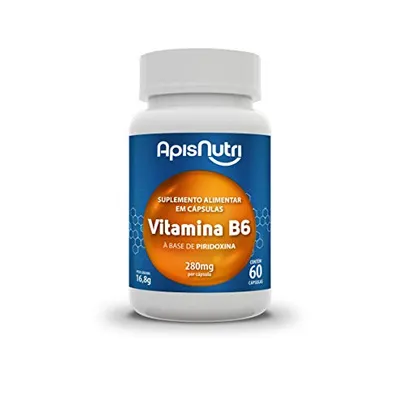 [prime] Apisnutri Suplemento de Vitamina B6, 60 Capsulas (K)