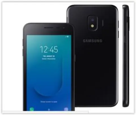 Smartphone Samsung Galaxy J2 Core Preto com 16GB R$ 382