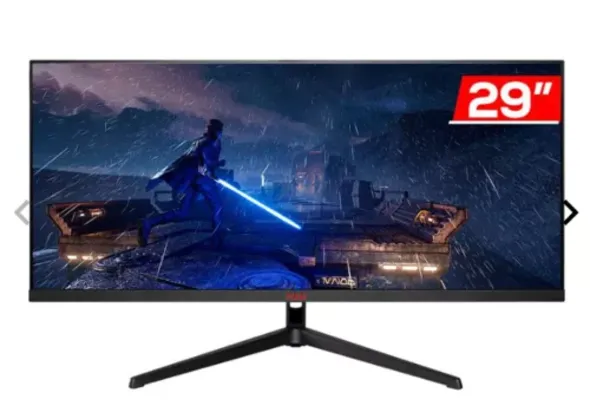 Monitor Gamer Pichau Cepheus V29 UltraWide, 29 Pol, IPS, WFHD, sRGB 100, 100Hz, FreeSync, HDMI/DP, PG-CFV29UW-BL01