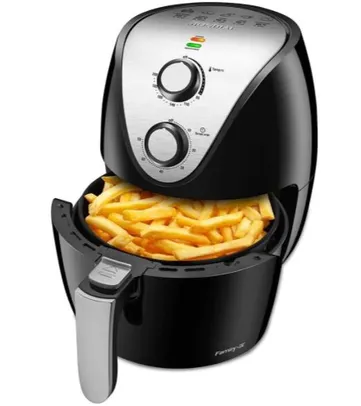 Fritadeira Mondial Sem Óleo Air Fryer Family Preta IV - AF-30i 3,5L