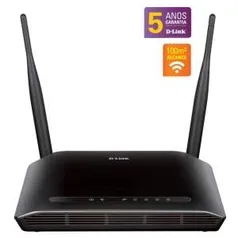 [pontofrio]Roteador e Repetidor D-Link DIR-615 Wireless N 300Mbps com 2 Antenas 5dBi R$129.00