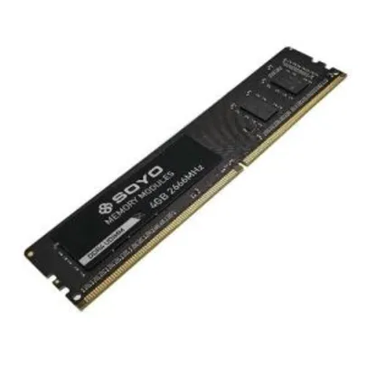 [APP] 2X Memória SOYO DDR4 UDIMM 4GB 2666Mhz | R$215