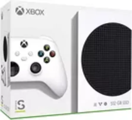 [Parcelado 6x] Console Xbox séries S branco 500gb