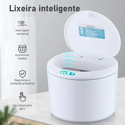 (moedas/DoBrasil) Lixeira inteligente com sensor automático