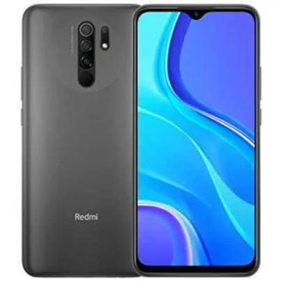 Celular Xiaomi Redmi 9 64GB/4GB Dual Chip - Carbon Grey - R$1129