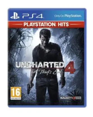 [APP] Uncharted 4 a Thief's end hits - Mídia Física R$37