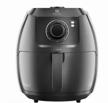 REEMBALADO: Fritadeira Elétrica Air Fryer Electrolux Por Rita Lobo EAF50 5L Grafite - 110V 