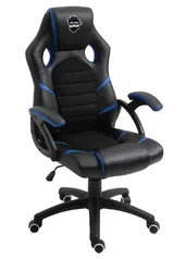 Cadeira Gamer Ninja Hiryu, Preto e Azul