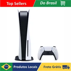 [Do Brasil] Console PlayStation 5 Standard Edition Branco + Controle Dualsense Branco