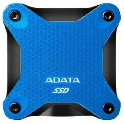 SSD Externo Adata SD600Q | 240GB | USB 3.2 | R$ 285