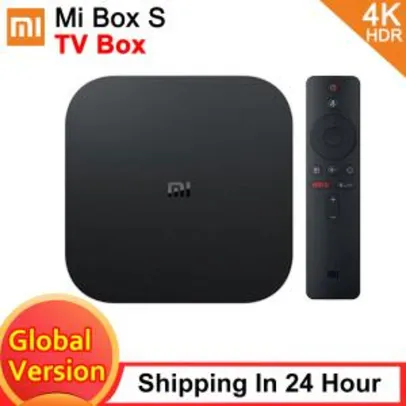 TV Box Mi Box S | R$: 303