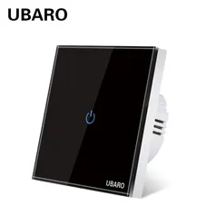 Interruptor de toque vidro Ubaro ue AC100-240V 