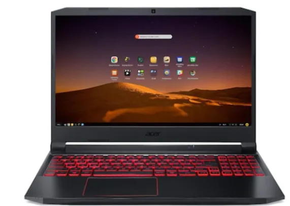 Notebook Gamer Aspire Nitro 5 AN515-44-R11B AMD Ryzen 7 8GB 512GB SSD GTX1650 15,6` Endless