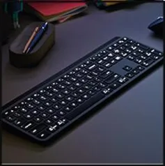 Teclado sem fio Logitech MX Keys | R$760