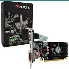 Placa De Video Afox Geforce Gt610 1Gb Ddr3 64Bit Lp Single