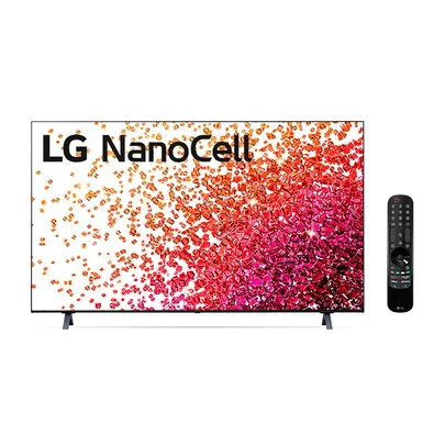 Smart TV Nanocell 50&quot; LG 50NANO75 UHD 4k Bluetooth, Hdr, Wi-Fi, Inteligência Artificial, Google Alexa