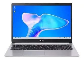 Notebook Acer Aspire 5 A515-45 prata 15.6 IPS AMD Ryzen 7 5700U  8GB de RAM 256GB SSD VEGA8