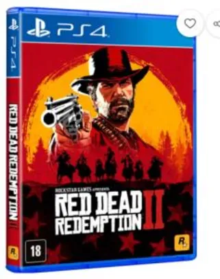 [1ª Compra] Game - Red Dead Redemption 2 - PS4 - Mídia Física