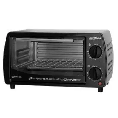 Forno Elétrico 10L 2 Resistências Britânia - R$94