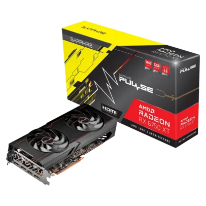 Placa de Vídeo Sapphire AMD Radeon RX 6750 XT PULSE, 12GB, GDDR6, FSR, Ray Tracing