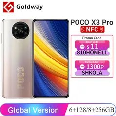 POCO X3 Pro 6GB RAM 128GB ROM | R$1.168