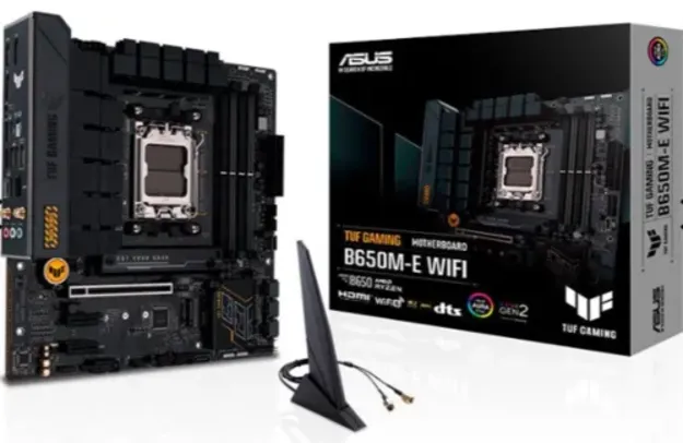 Placa Mae Asus Tuf Gaming B650M-E WIFI AMD AM5