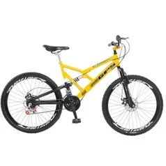 Bicicleta Colli Dupla Suspensão Aro 26 Fulls Gps, Freio A Disco, Masculino por R$ 569