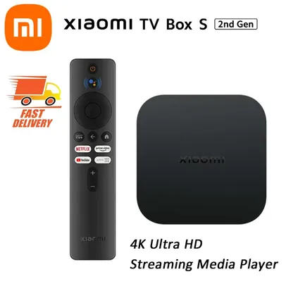 [App/Taxa Inclusa/Moedas] Xiaomi-Mi TV Box S 4K 2ª Geração 