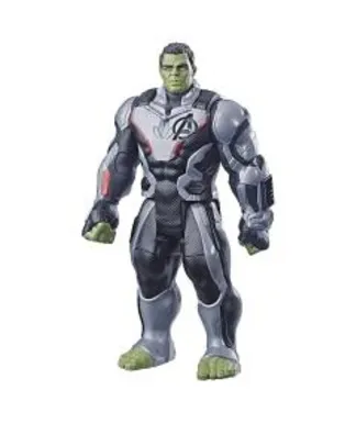 [ PRIME ] Boneco Titan Hero Marvel Deluxe 2.0 Hulk, Avengers, Verde | R$ 45