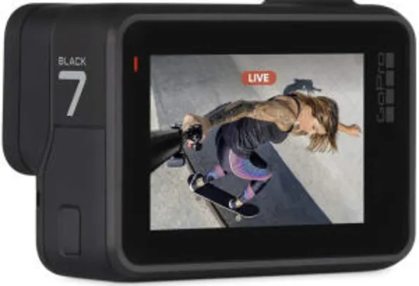 Kit Especial GoPro Câmera Hero 7 Black | R$2.699