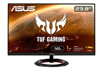 Monitor Gamer Asus TUF 23.8' IPS, 165 Hz, Full HD, 1ms, FreeSync Premium, HDMI/DisplayPort, VESA, Som Integrado - VG249Q1R