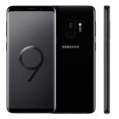 (APP) Smartphone Samsung Galaxy S9 Dual Chip, Android 8.0, Câmera 12MP, 4GB RAM e Processador Octa-Core, 128GB, Preto, Tela Infinita de 5,8"