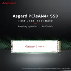 SSD Asgard-AN4 SSD, 512GB, 7000 Mbps