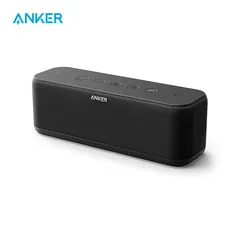 [Taxa inclusa/moedas] Caixa de som Anker Soundcore Boost - Graves Potentes, IPX7, Função Powerbank, 12 horas bateria, entrada AUX