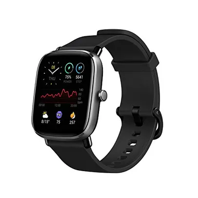 Smartwatch Amazfit GTS 2 Mini, Relógio inteligente Fitness, design fino superleve, autonomia da bateria de 14 dias, mais de 70 modalidades esportivas,